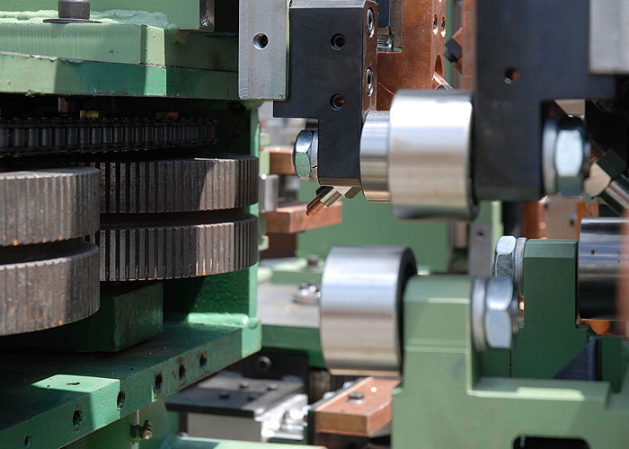 Welding head, close up